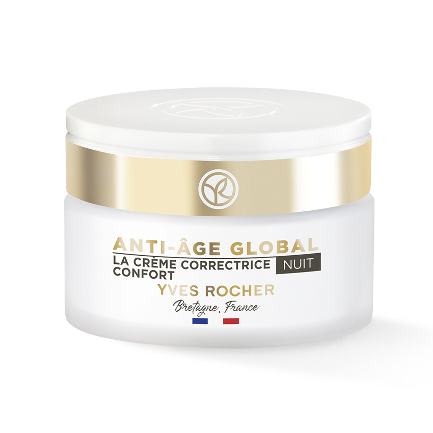 Anti-Âge Global Crema Facial de Noche Rejuvenecedora